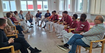 Treffen der Sprachpaten und Mitarbeitenden