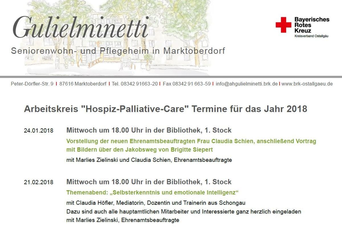 AK-Hospiz Programm 2018