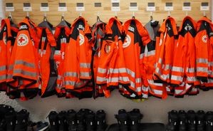 Ehrenamtliche Rotkreuzhelfer